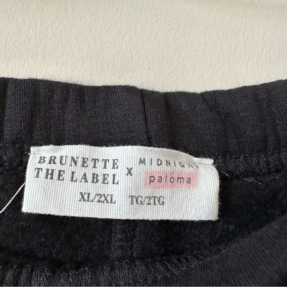 Midnight Paloma x Brunette the Label Best Friend Jogger Black - Picture 10 of 11